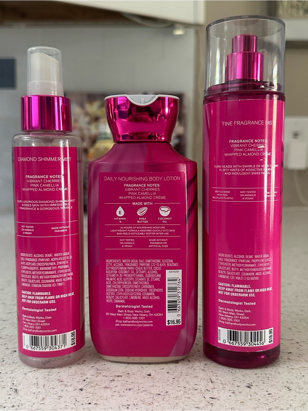 Bath & Body Works Perfect In Pink Bundle - Picture 3 of 6